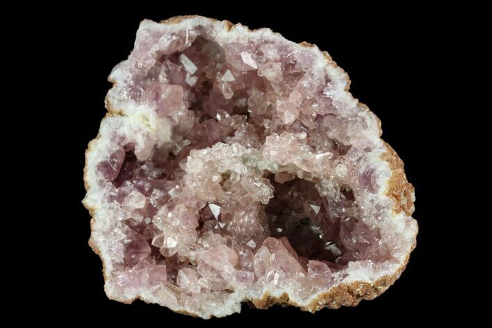 Pink Amethyst Geode Section - Argentina #124180